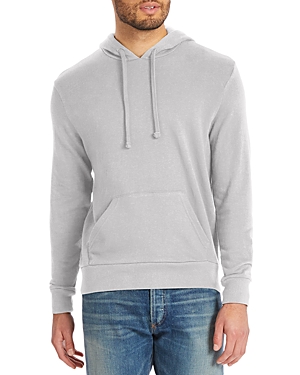 Alternative The Champ Cotton Blend French Terry Solid Regular Fit Hoodie In Light Gray