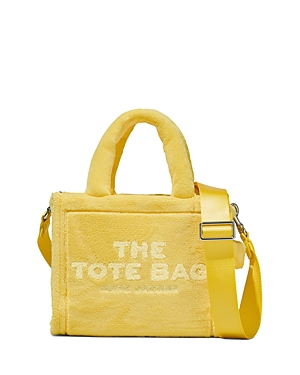 Marc Jacobs The Terry Mini Tote Bag In Yellow/nickel