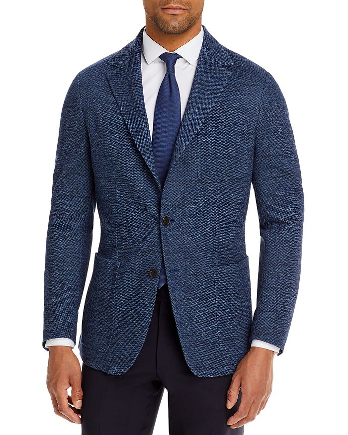 Canali Chevron Jersey Regular Fit Sport Coat Regular Fit Bloomingdale's