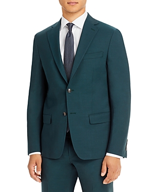 Robert Graham Wool & Mohair Slim Fit Suit Jacket In Dark Green