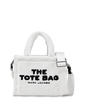 Marc Jacobs The Terry Mini Tote Bag In White/nickel
