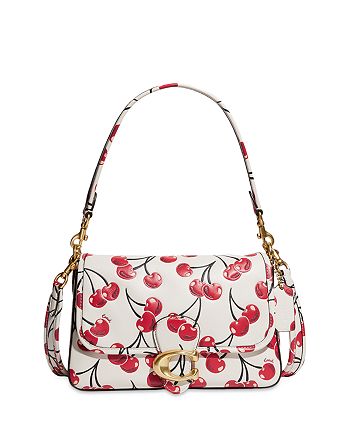 COACH Tabby Cherry Print Shoulder Bag | Bloomingdale's