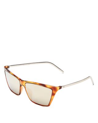 givenchy 56mm square sunglasses