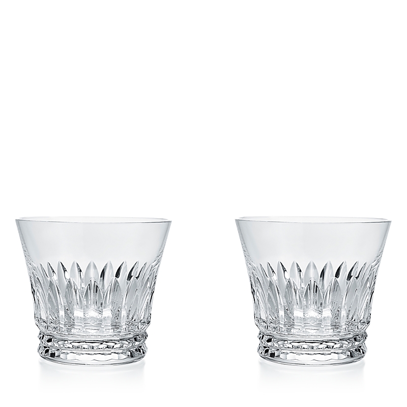 Baccarat Tiara Old Fashion #3 Tumbler, Set Of 2 In Clear