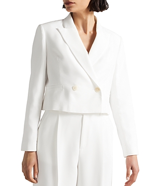Ted Baker Kelsya Cropped Double Breasted Blazer