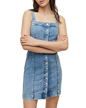 allsaints elsie denim dress ALLSAINTS Elsie Mini Denim Dress