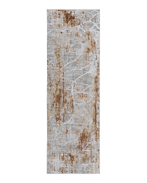 Kenneth Mink Alloy All342 Runner Area Rug, 2'6 X 8' In Copper