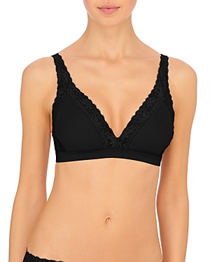 Shop Natori Discreet Convertible Wireless Bra In Black