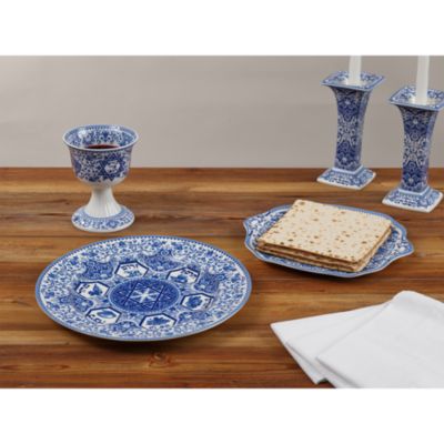 Judaica Sabbath Candleholders, Set of 2