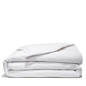 Amalia Home Collection Stonewashed Linen King Duvet Cover - 100% Exclusive In White/white