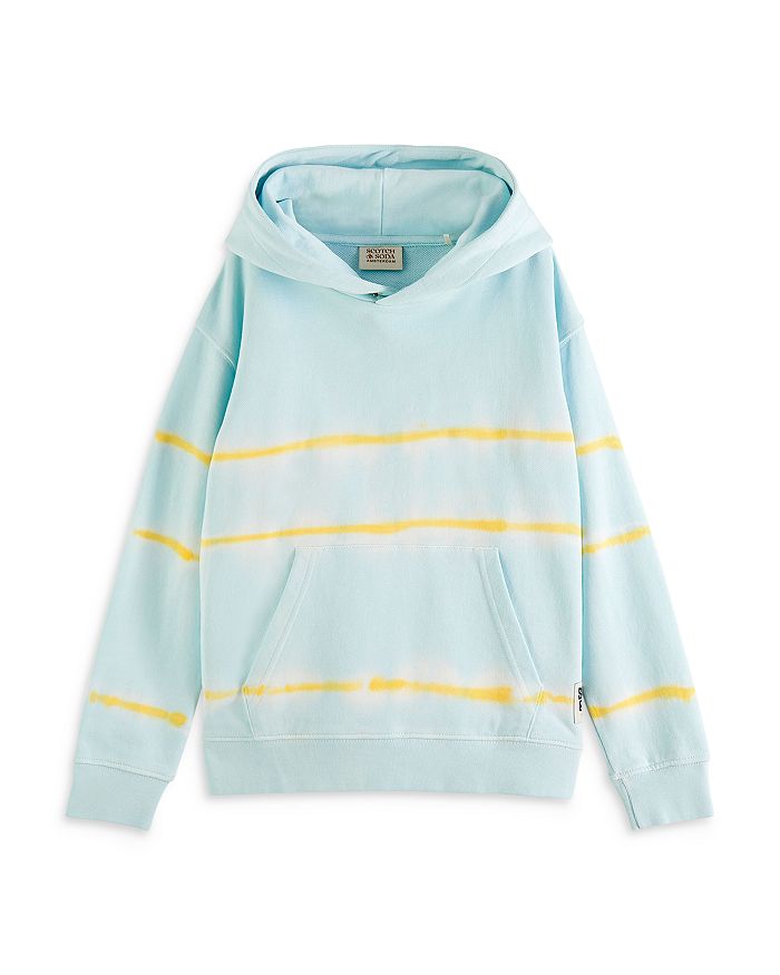 Scotch Soda Boys Tie Dye Hoodie and Tee Shirt Big Kid