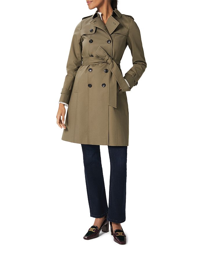 Bi-Material Trench Coat - Ready to Wear