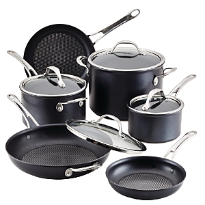 Anolon X 10 Piece Cookware Set In Gray