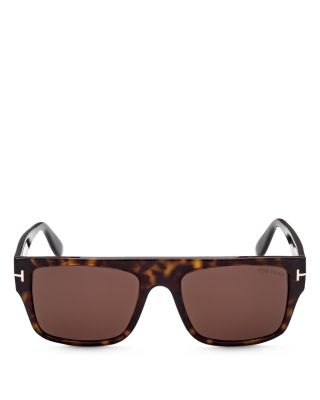 Men's Dunning Rectangular Sunglasses, 55mm