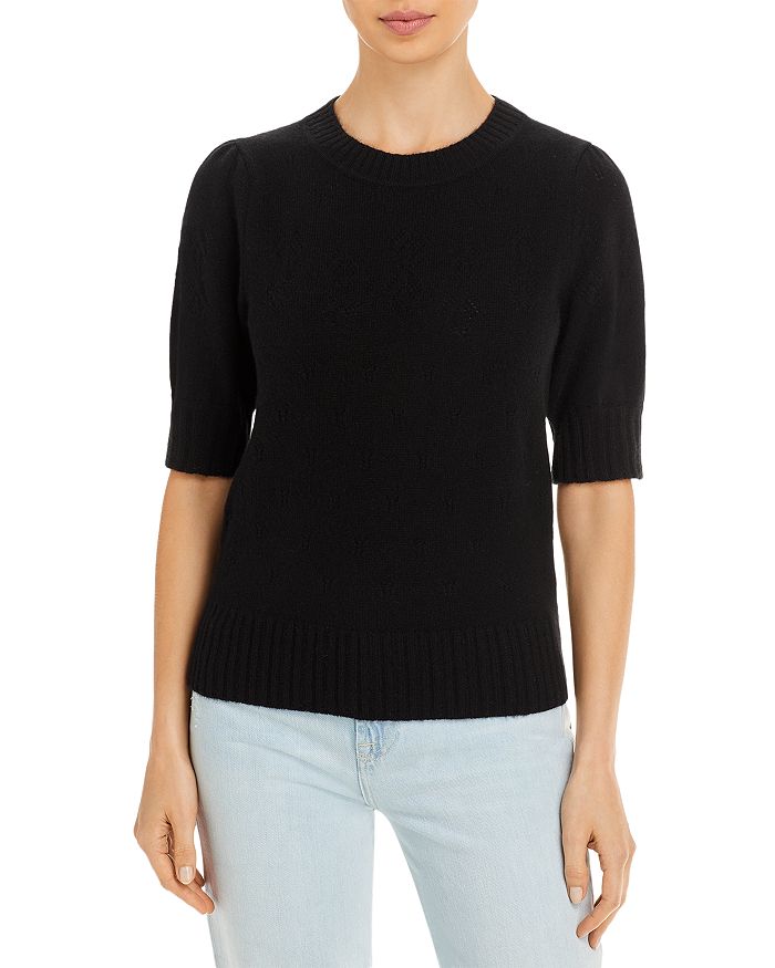C by Bloomingdale's Cashmere Elbow Sleeve Cashmere Sweater 100 Exclusive Bloomingdale's