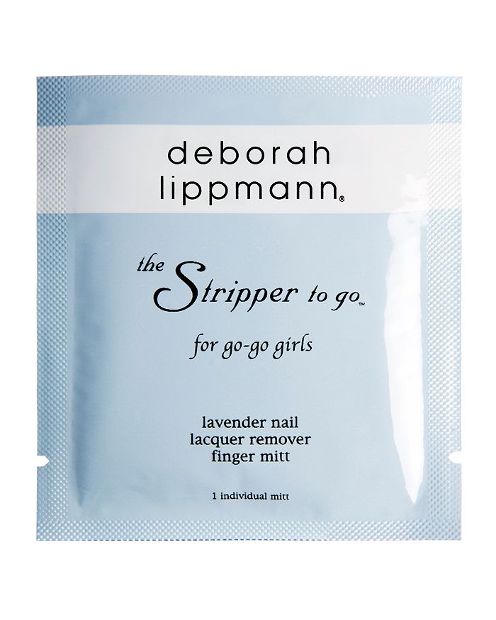 Shop Deborah Lippmann The Stripper To Go Lavender Nail Lacquer Remover Finger Mitt