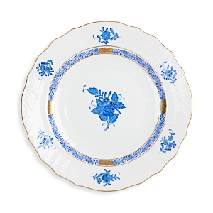 Herend Chinese Bouquet Salad Plate In Blue