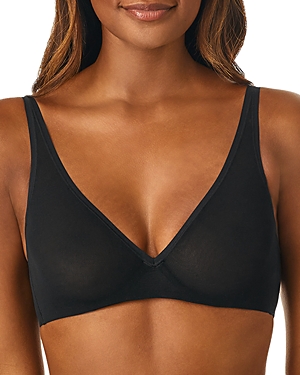 On Gossamer Mesh Underwire Bra In Black
