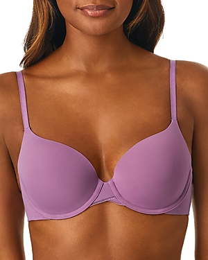 On Gossamer Sleek Micro Convertible T-shirt Bra In Chinese Violet