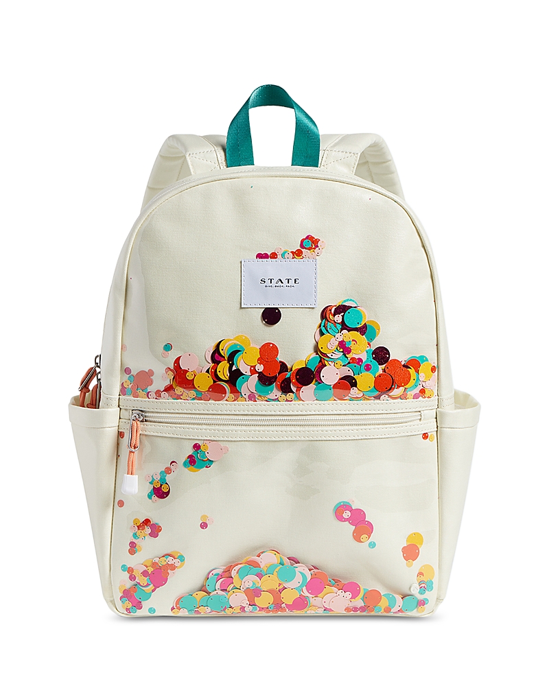 State Kane Kids Unisex Rainbow Sequin Backpack In Rainbow Sequins