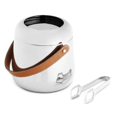 Tahoe Ice Bucket with Tongs