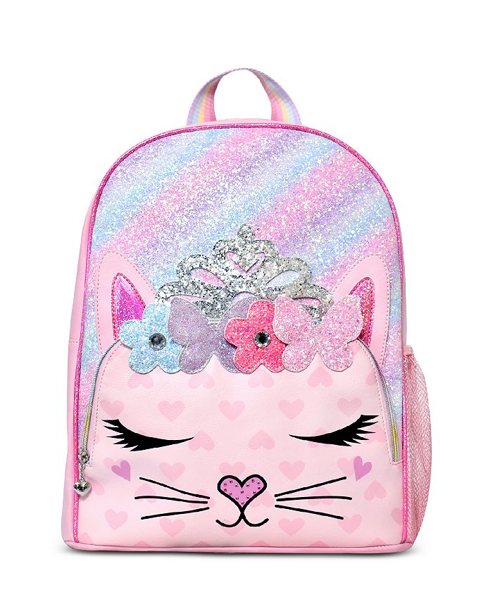 Girls Bella Butterfly & Flower Crown Large Backpack Bloomingdales Girls Accessories Bags Rucksacks 