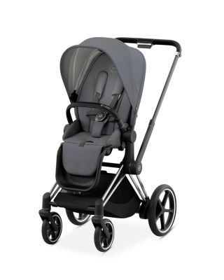 e-PRIAM 2 Smart Stroller in Chrome/Black