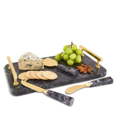 3-Piece Cheese Set with Resin Handles