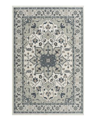 Lr Home Fantasia Traditional Dresden Floral Medallion Area Rug, 5'3 x 7'6