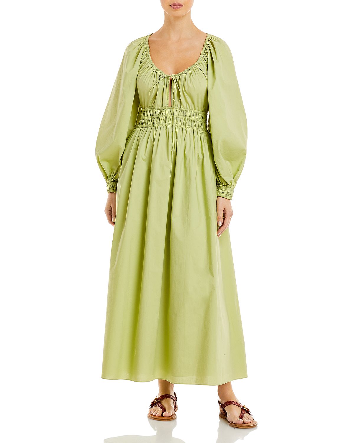 Photo 1 of Cotton Poplin Smocked Waist Dress Size XL
