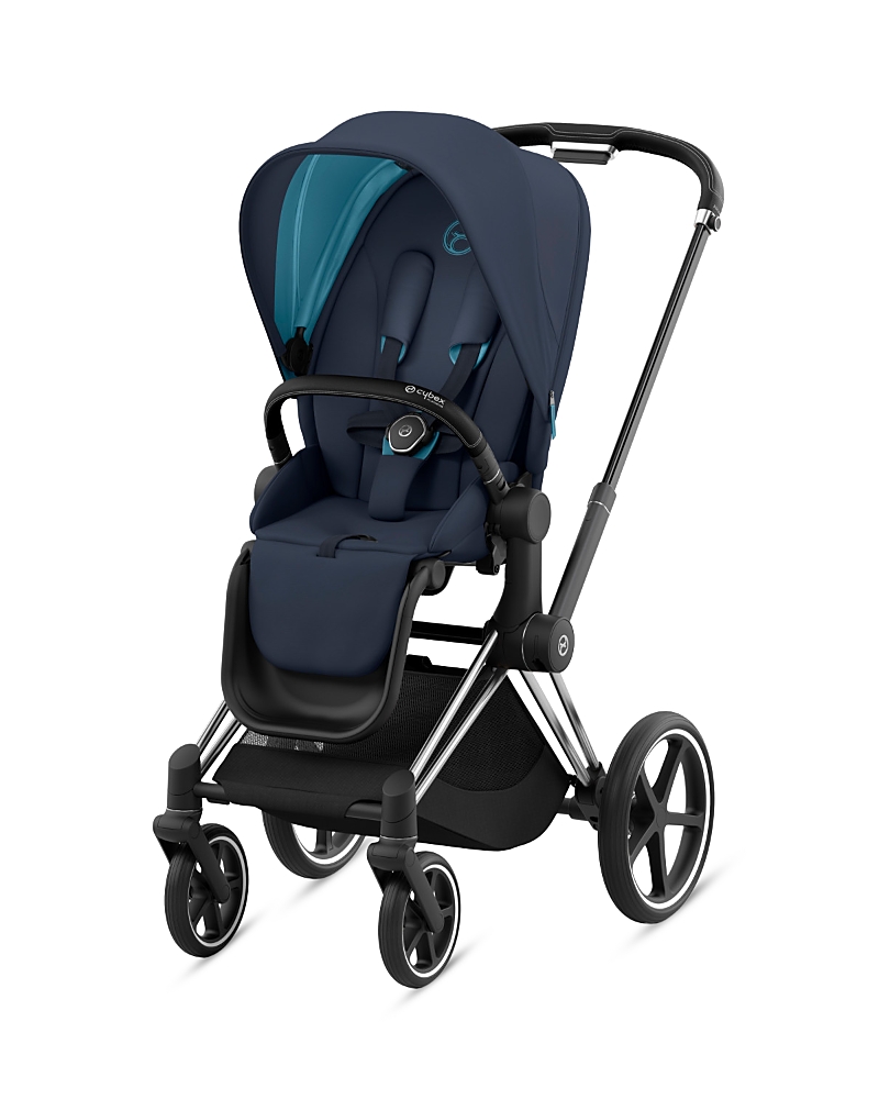 Cybex Priam 4 Stroller Chrome Frame and Black Handle