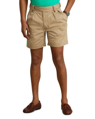 Polo Ralph Lauren 7-Inch Relaxed Fit Pleated Twill Shorts | Bloomingdale's