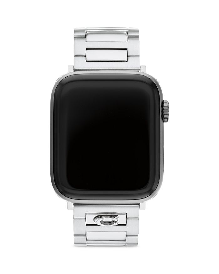 COACH Apple Watch® Stainless Steel Bracelet 42mm/44mm/45mm Bloomingdale's