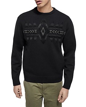 The Kooples - Geometric Crewneck Sweater