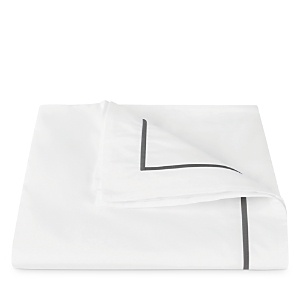 Matouk Bergamo Duvet Cover, King In Charcoal