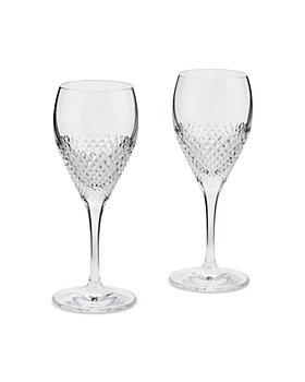 GIFTS INFINITY Champagne flutes glass Set of 2, Hand Blown Personalized  Wedding Flutes Toasting Glasses (Reg Sweet 16)