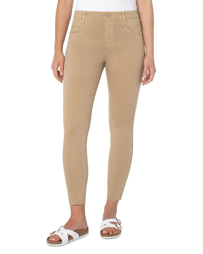 Liverpool Los Angeles Gia Glider Cropped Skinny Jeans Bloomingdale's