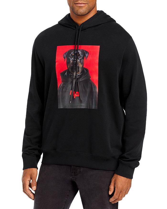 HUGO Graphic Print Hoodie | Bloomingdale's