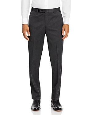The Men's Store At Bloomingdale's Regular Fit Dress Pants - 100% Exclusive In Charcoal