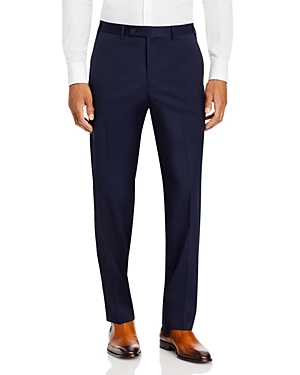 The Men's Store At Bloomingdale's Regular Fit Dress Pants - 100% Exclusive In Navy
