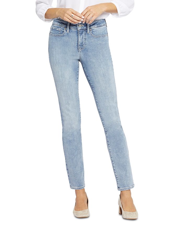NYDJ Sheri High Rise Slim Leg Jeans in Haley | Bloomingdale's