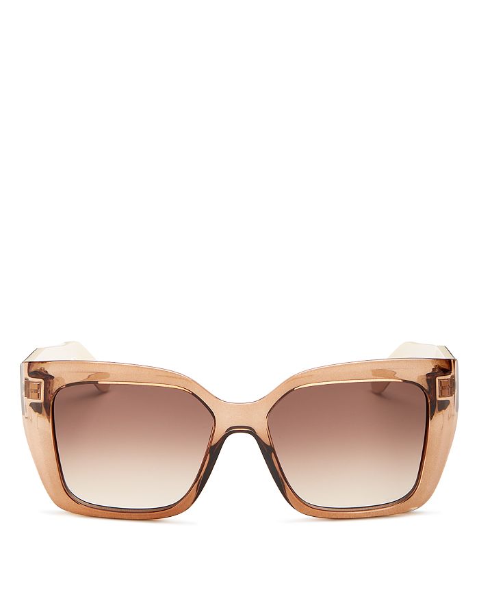 Salvatore ferragamo 55mm square sunglasses top