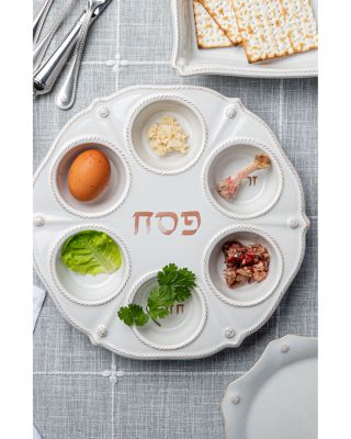 Berry and Thread Seder Plate