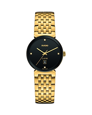 Shop Rado Florence Watch, 30mm In Black/gold