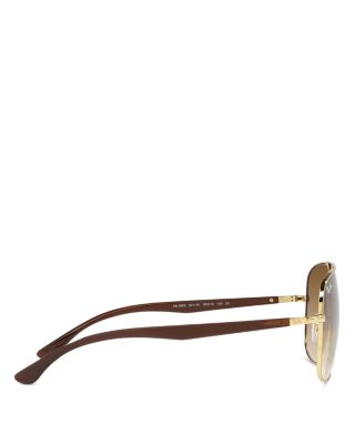  Aviator Sunglasses, 56mm