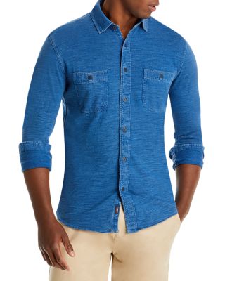 Faherty - Seasons Regular Fit Long Sleeve Cotton Knit Button Down Shirt