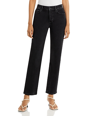 Rails The Topange High-rise Vintage Straight Jeans In Tarmac