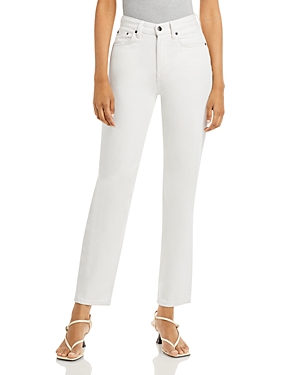 Rails The Topanga High Waist Straight Leg Jeans In Ecru