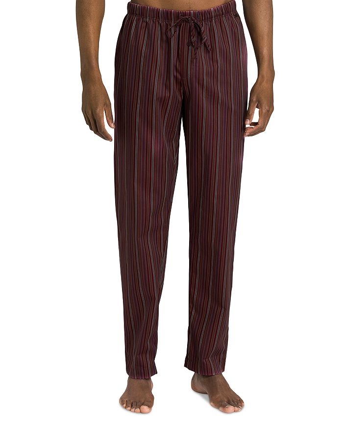 Hanro Cotton Striped Lounge Pants | Bloomingdale's