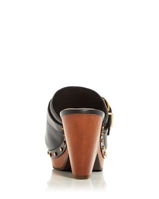Women's Hendrix Buckled Clogs